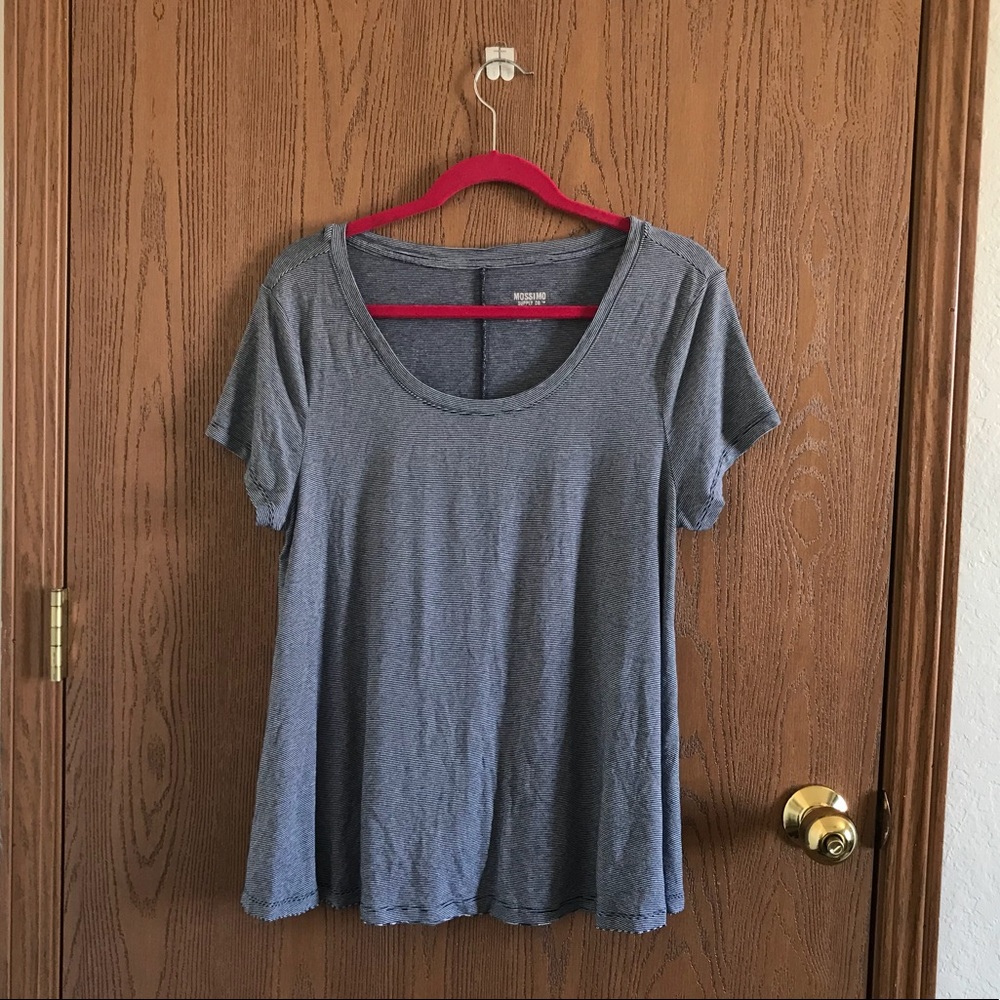 Mossimo Flowy Striped T-shirt